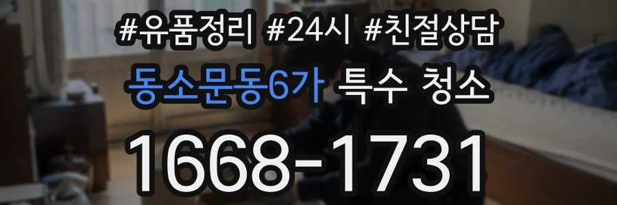 동소문동6가 특수 청소