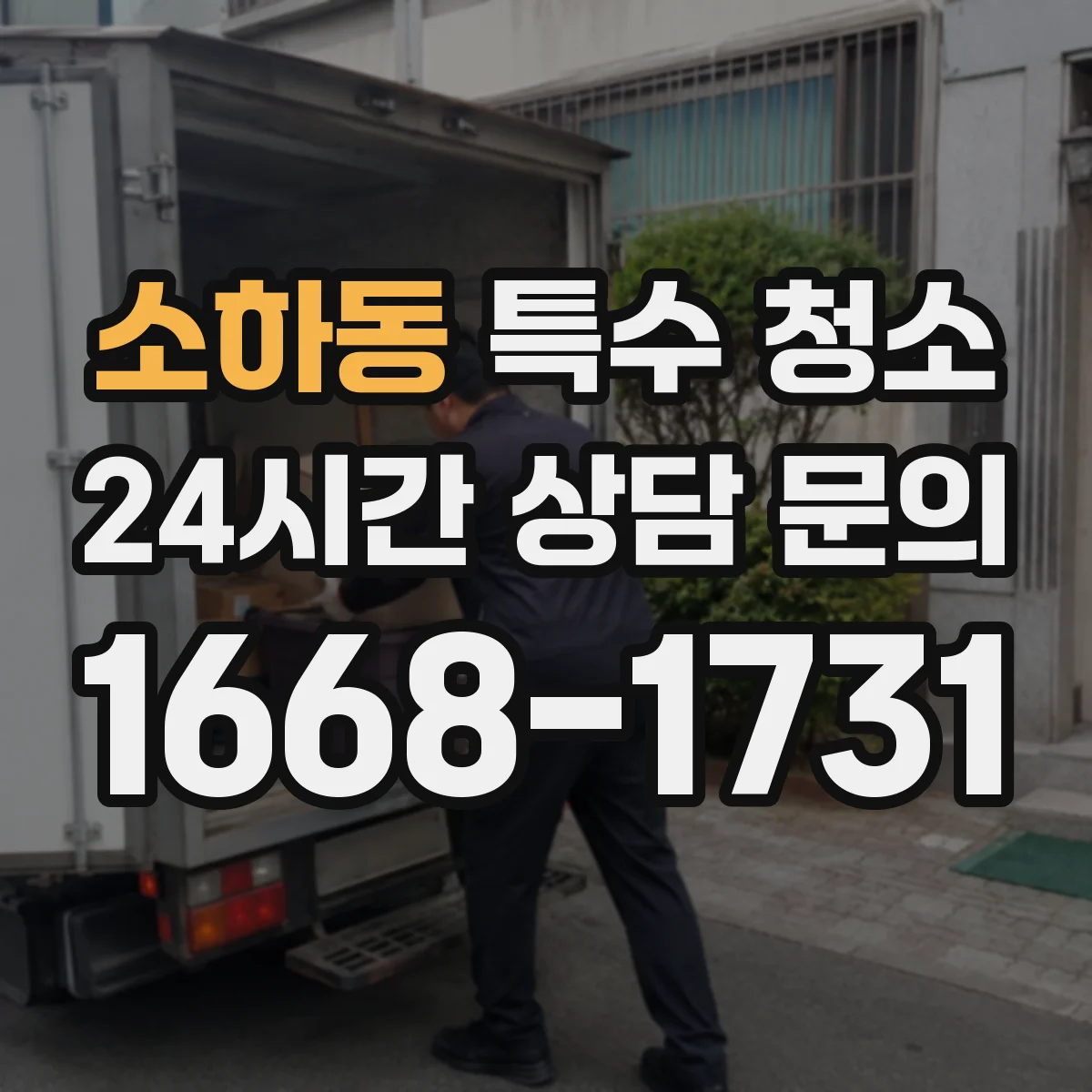 소하동 특수 청소