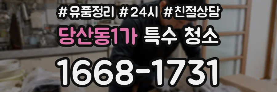 당산동1가 특수 청소