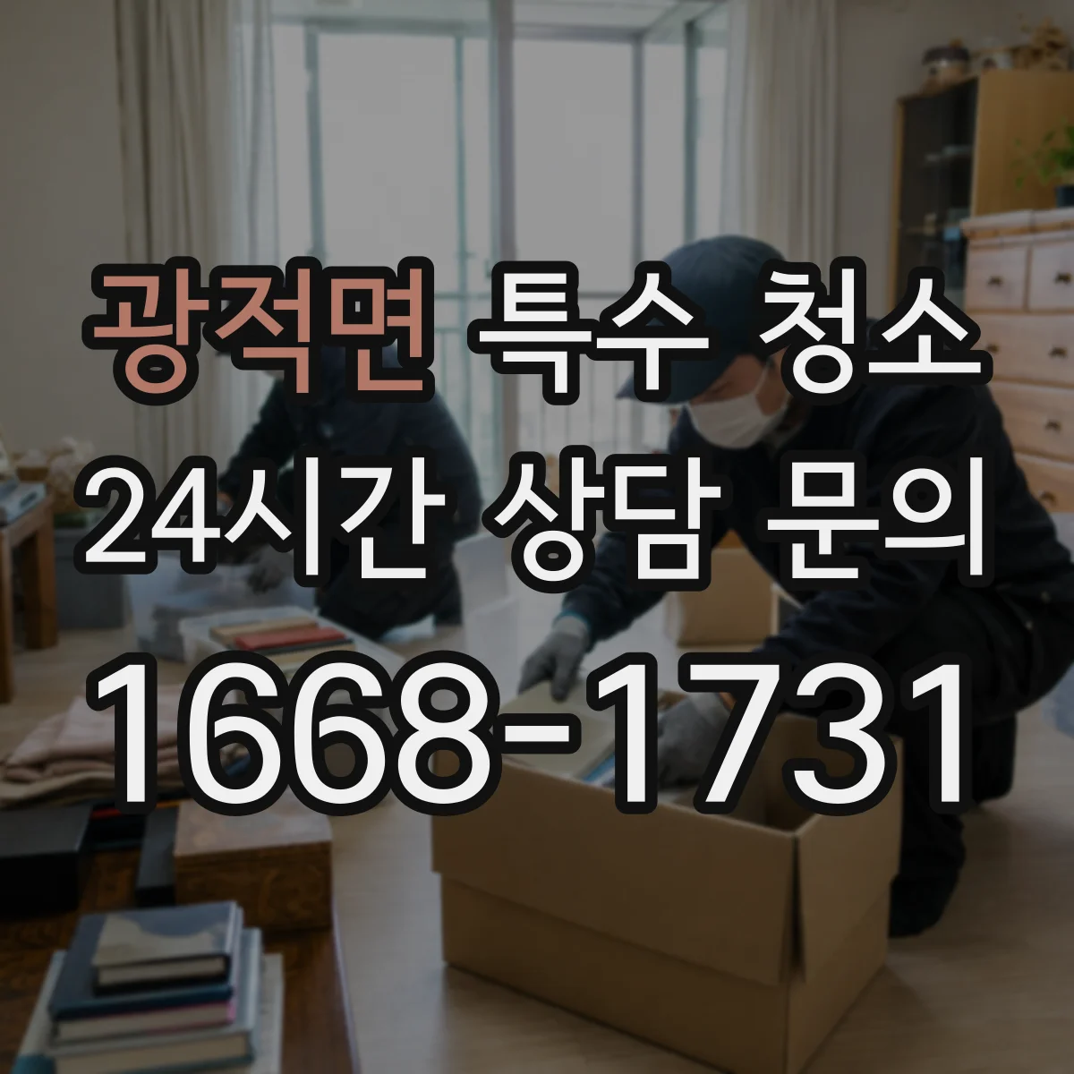 광적면 특수 청소