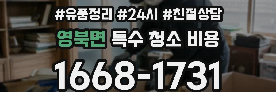 영북면 특수 청소 비용