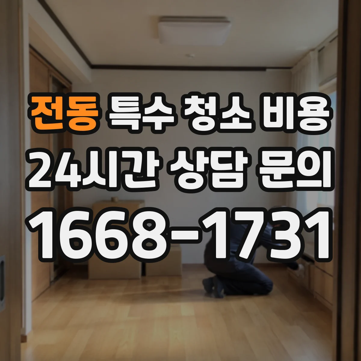 전동 특수 청소 비용