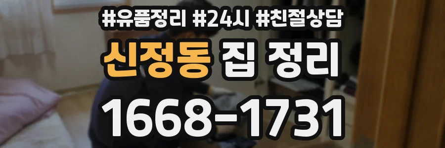 신정동 집 정리