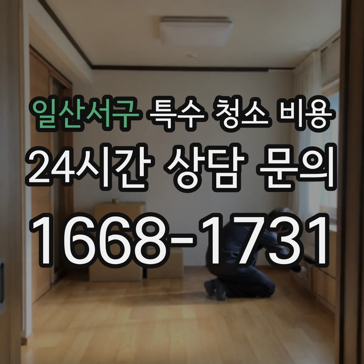 일산서구 특수 청소 비용