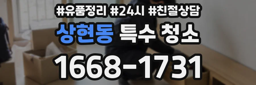 상현동 특수 청소
