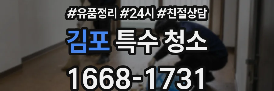 김포 특수 청소