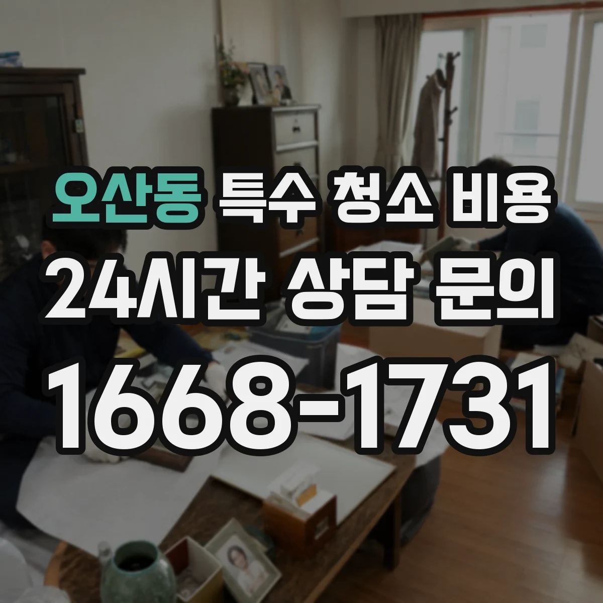 오산동 특수 청소 비용