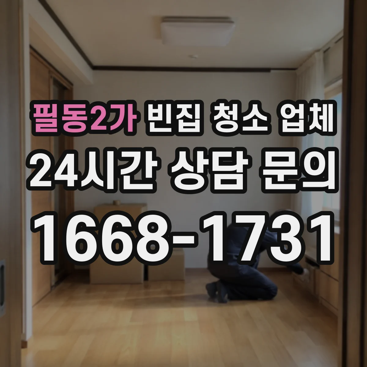 필동2가 빈집 청소 업체