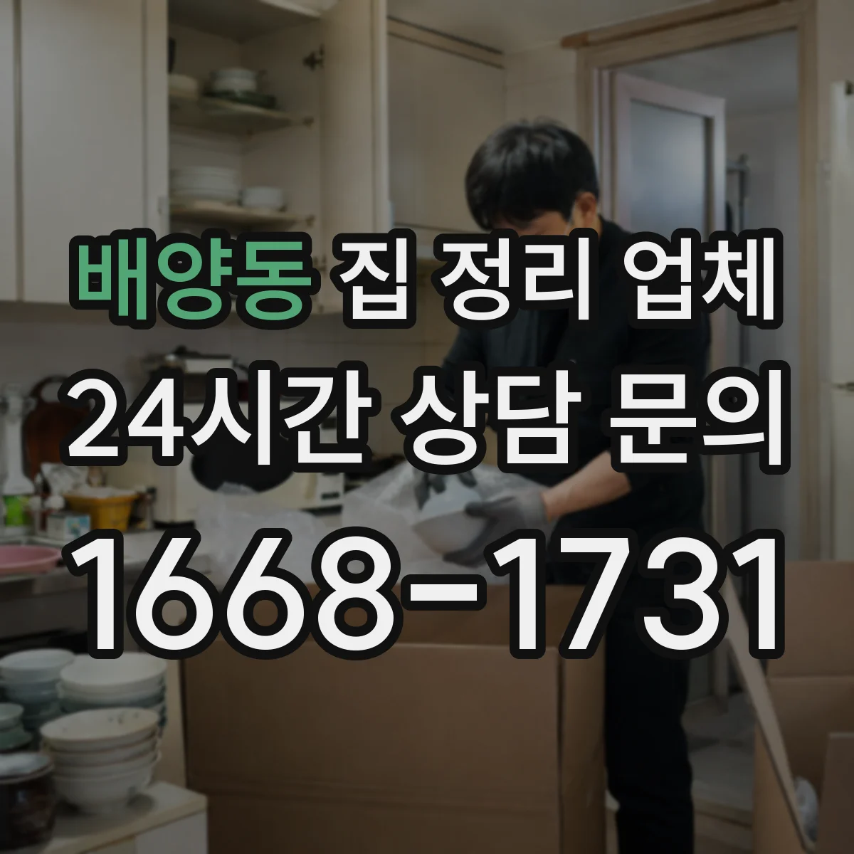 배양동 집 정리 업체