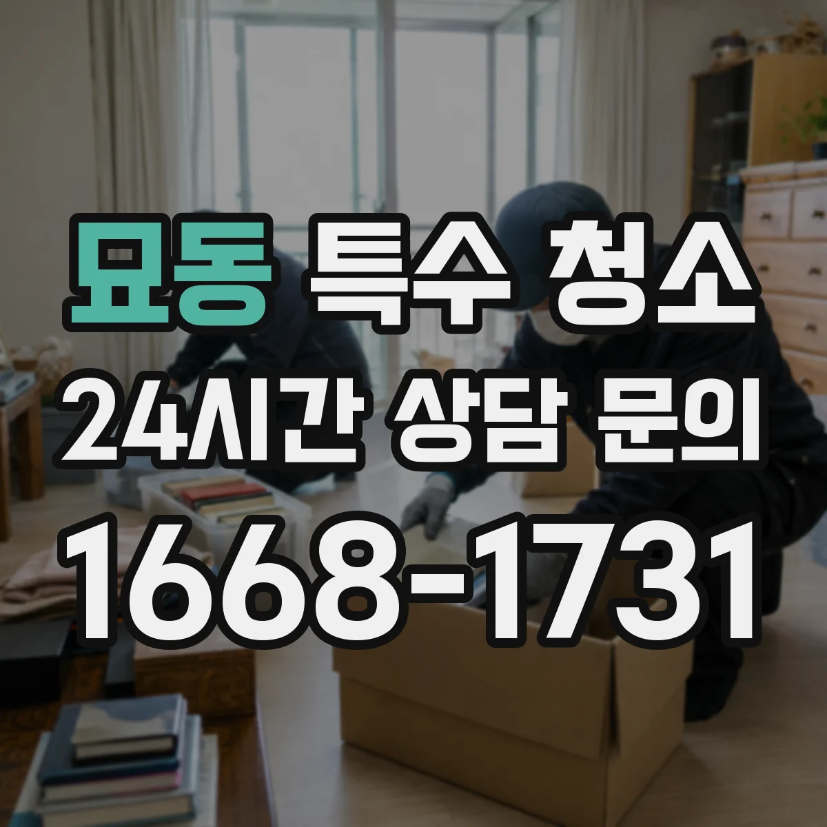 묘동 특수 청소 세균 리스크가 큰 공간 청소 전 준비사항