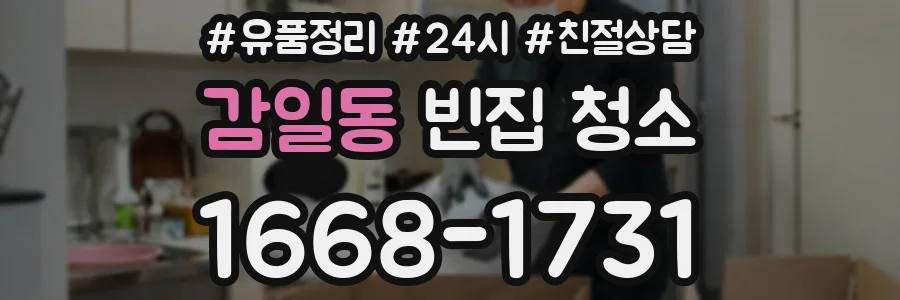 감일동 빈집 청소