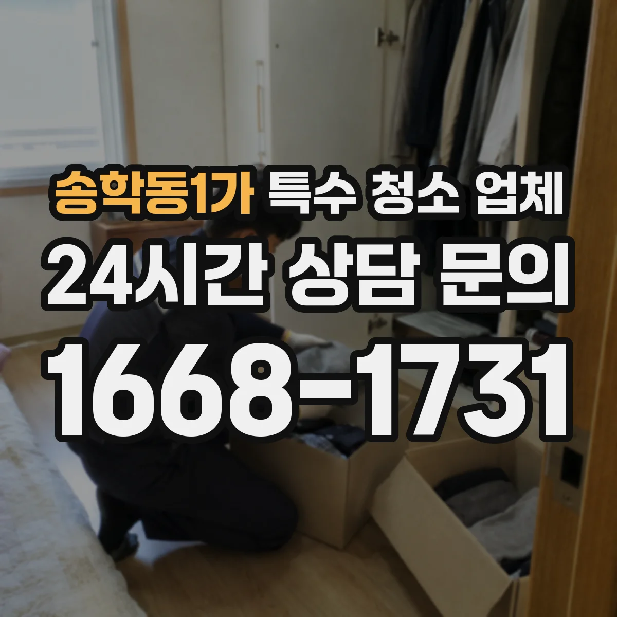 송학동1가 특수 청소 업체