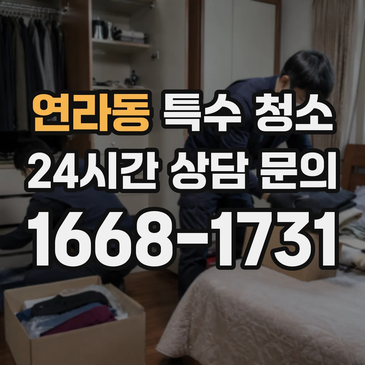 연라동 특수 청소
