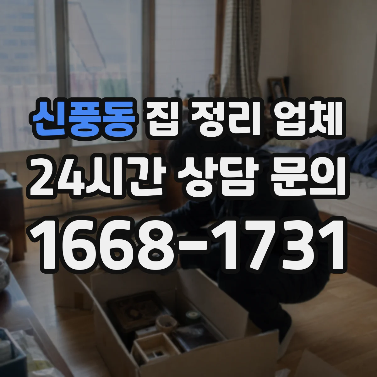 신풍동 집 정리 업체