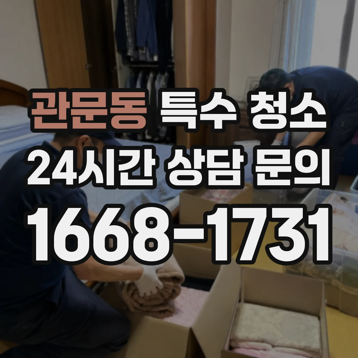 관문동 특수 청소
