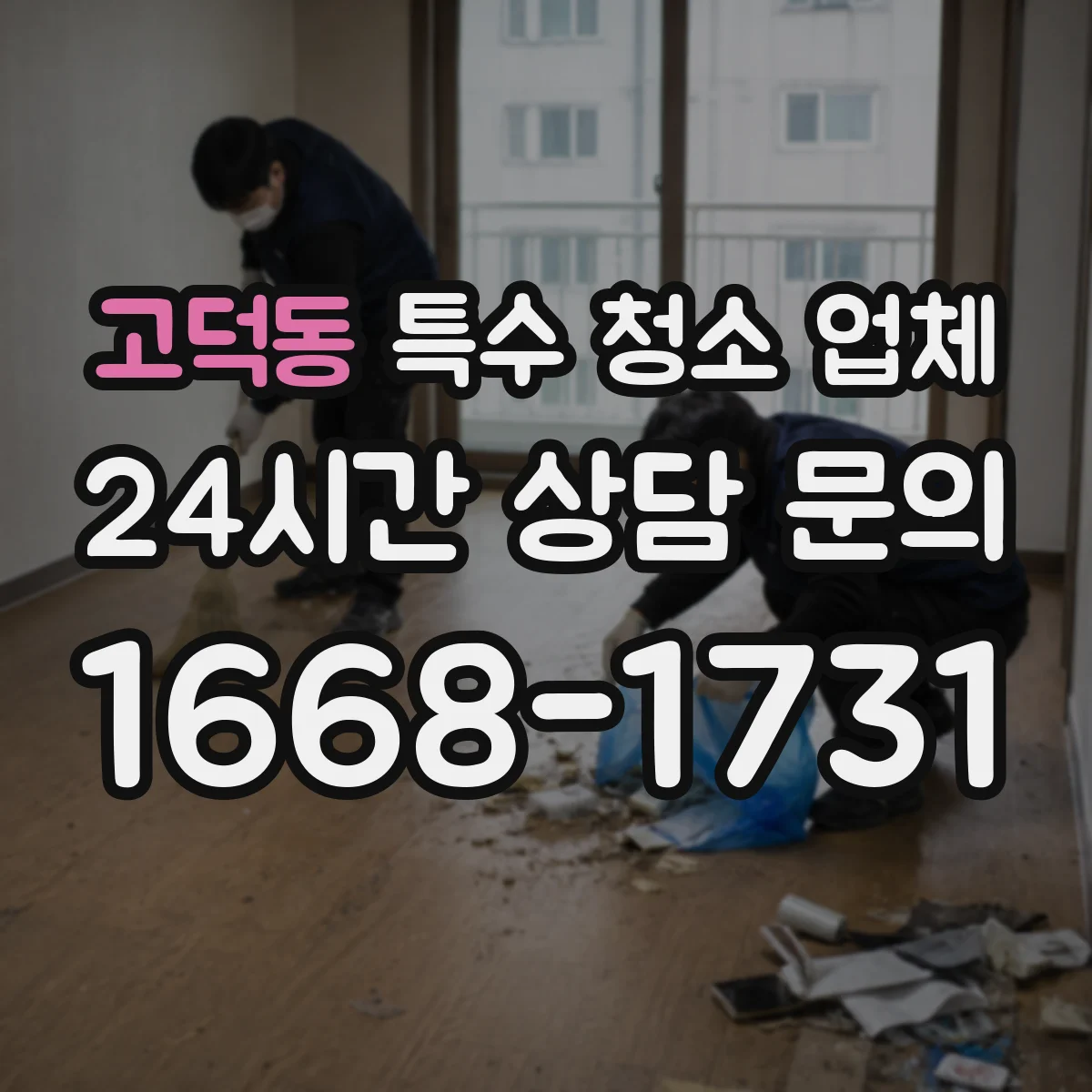 고덕동 특수 청소 업체