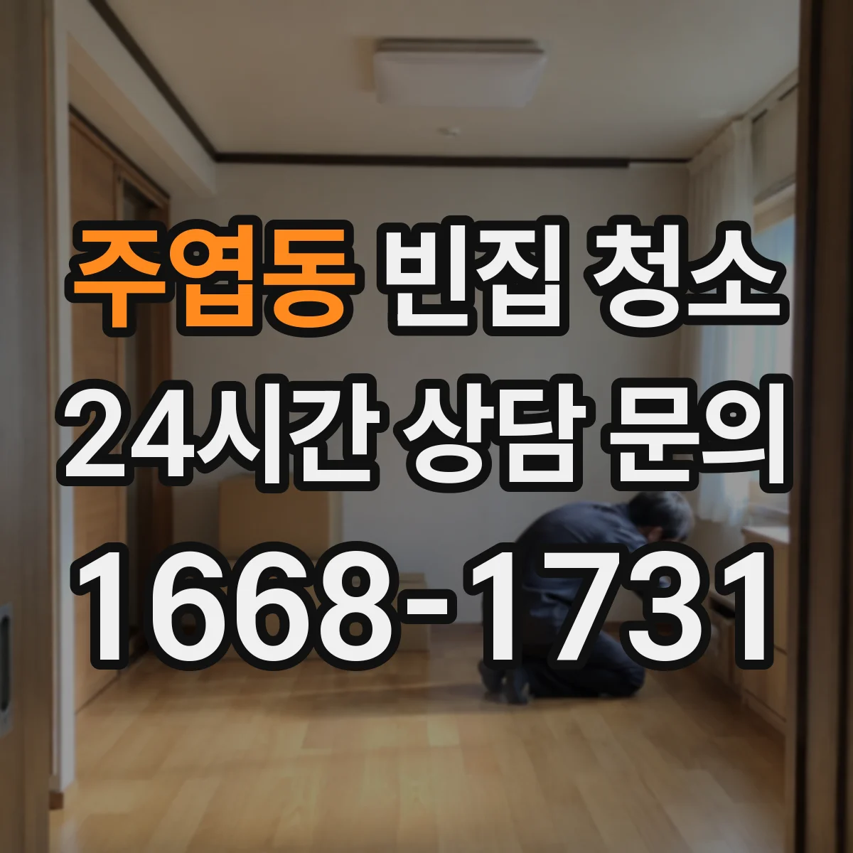 주엽동 빈집 청소