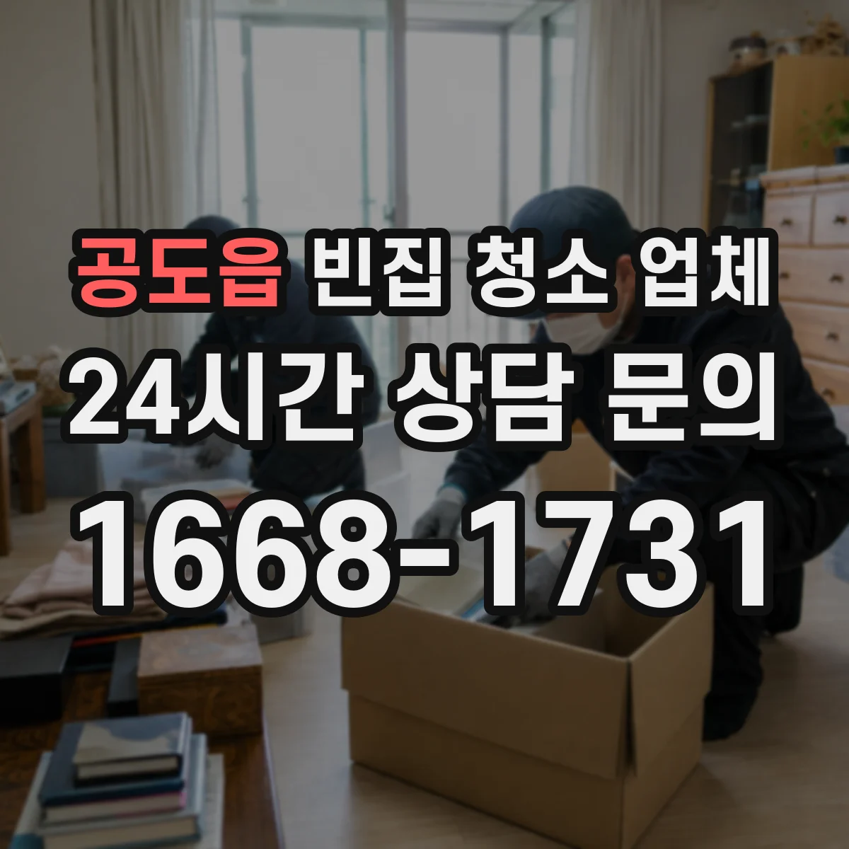 공도읍 빈집 청소 업체
