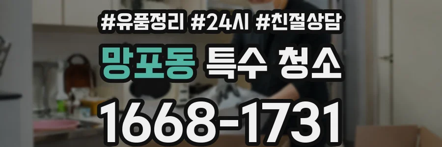 망포동 특수 청소