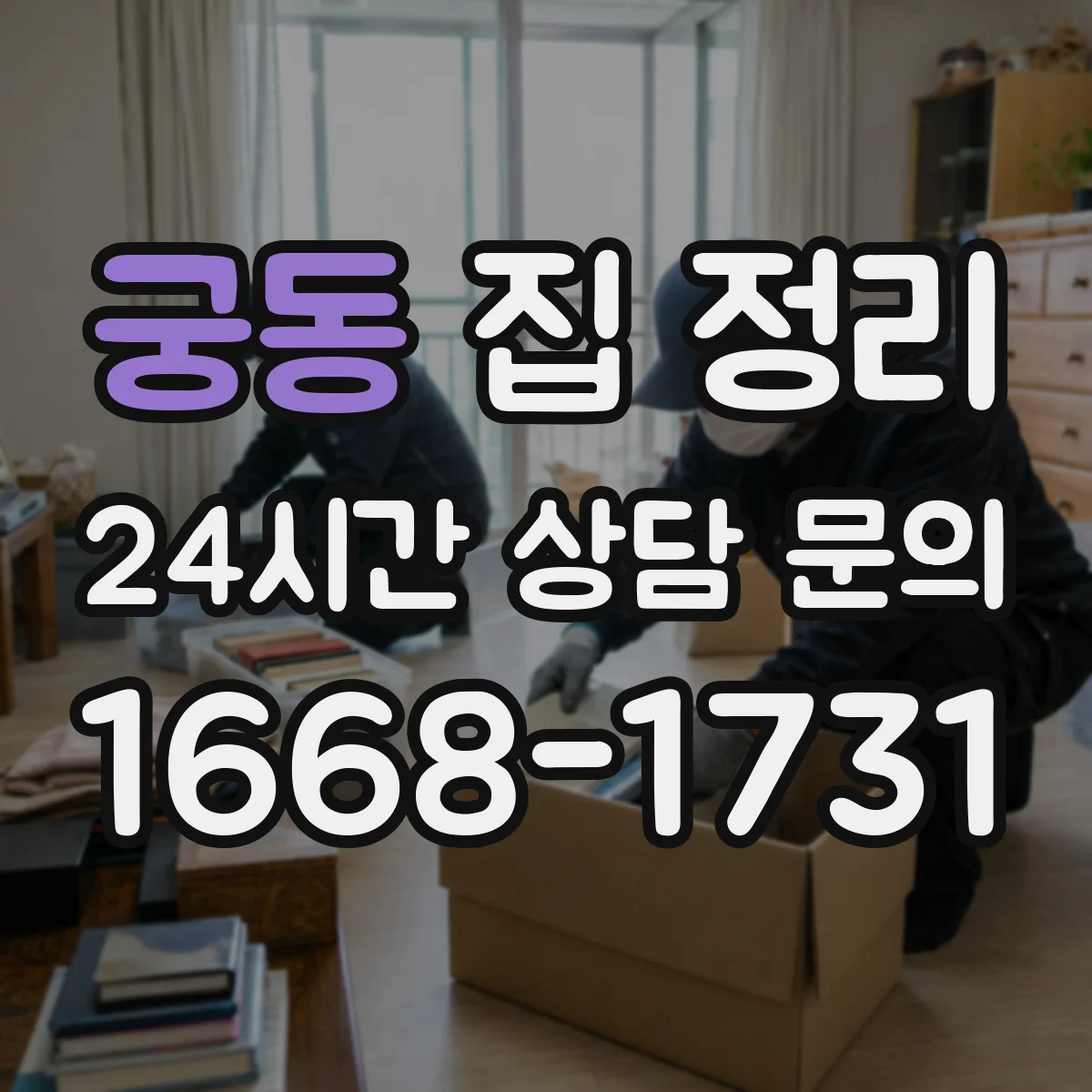 궁동 집 정리