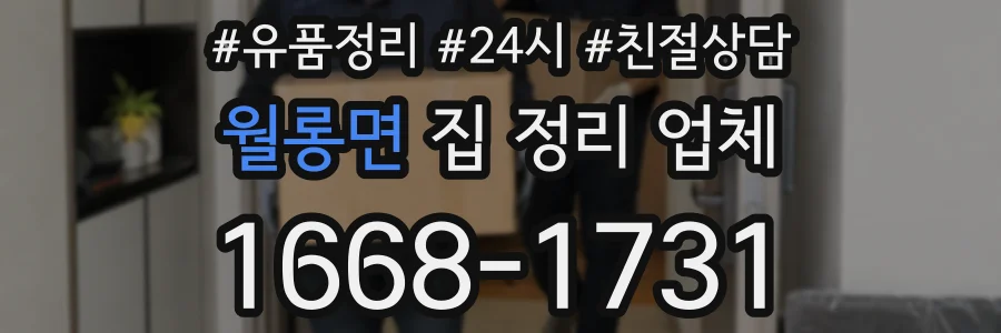 월롱면 집 정리 업체