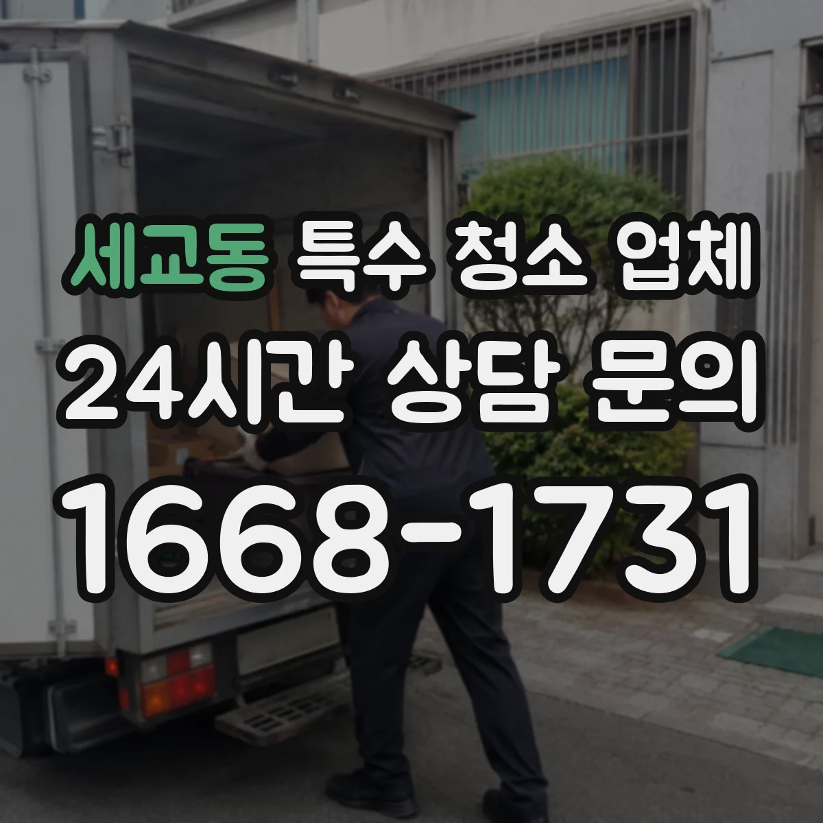 세교동 특수 청소 업체