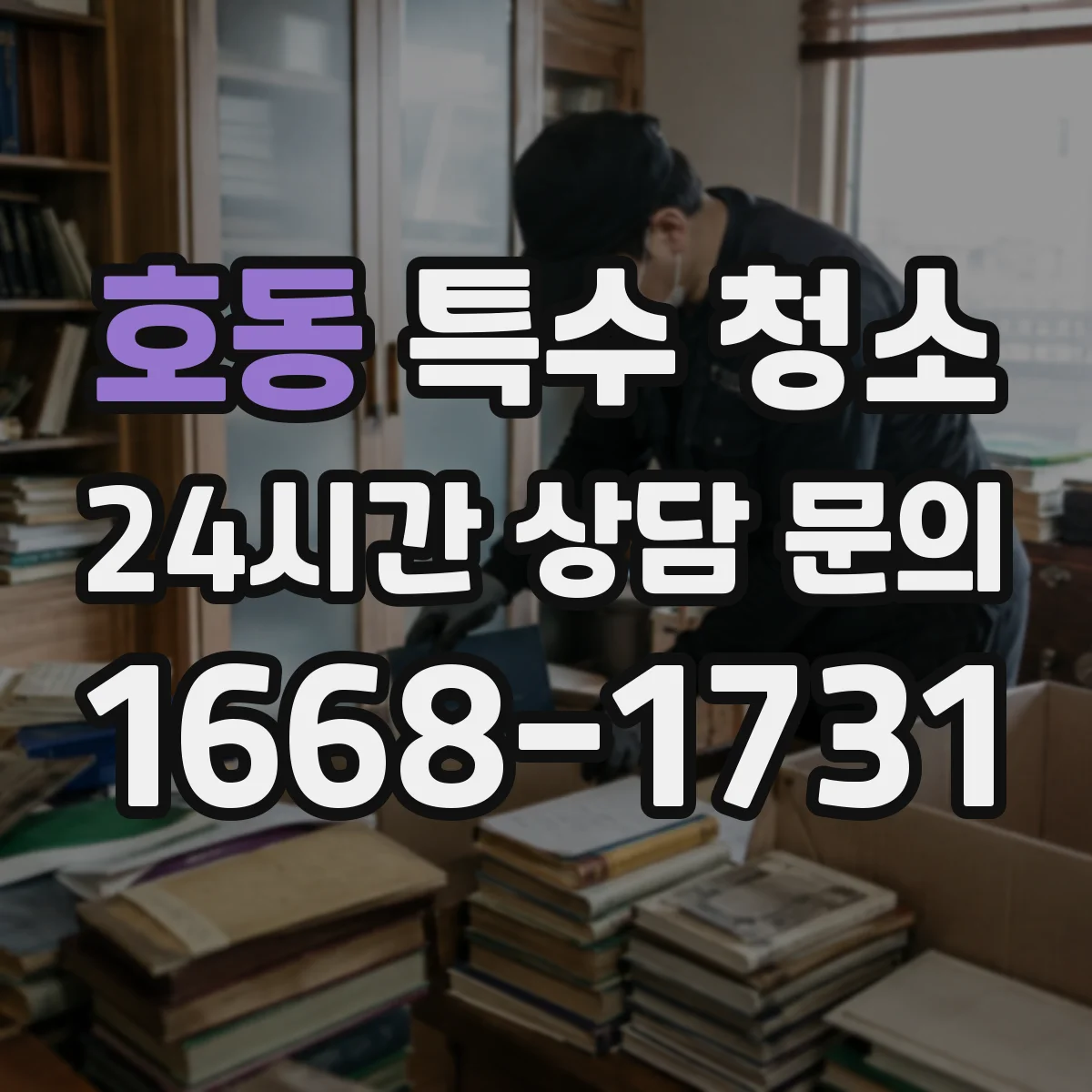호동 특수 청소