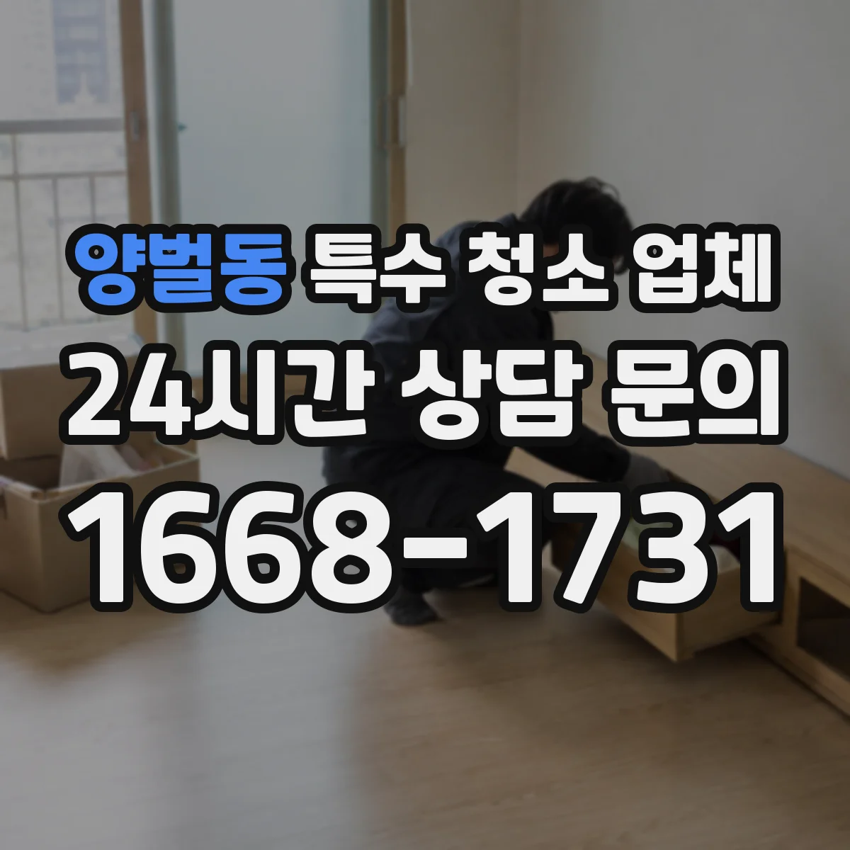 양벌동 특수 청소 업체
