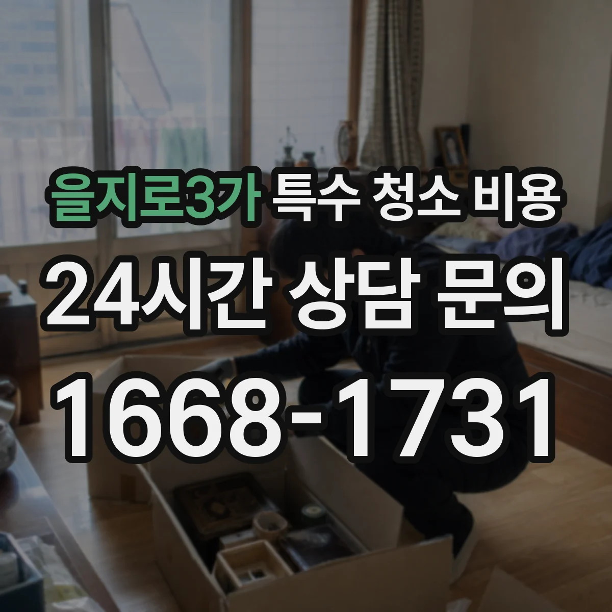 을지로3가 특수 청소 비용