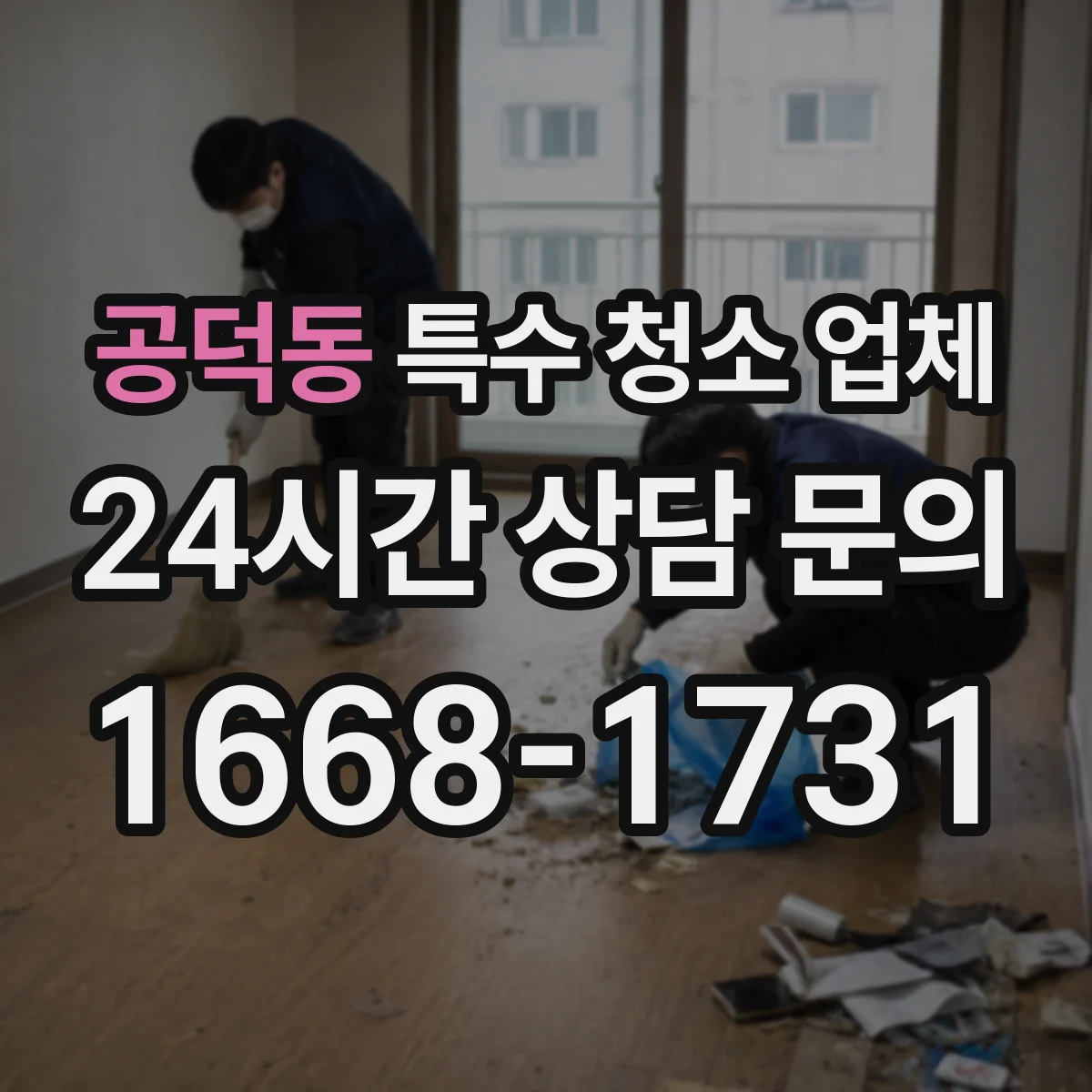공덕동 특수 청소 업체
