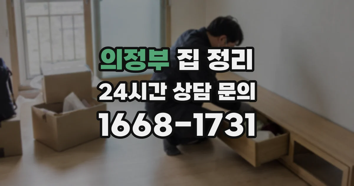의정부 집 정리