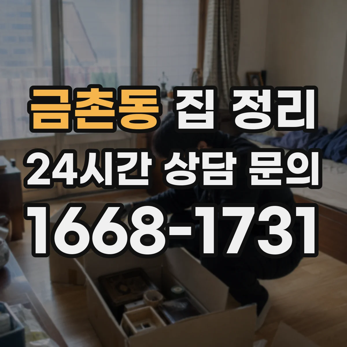 금촌동 집 정리