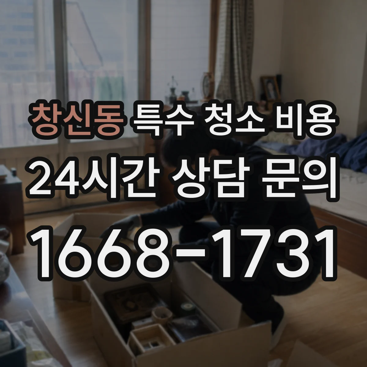 창신동 특수 청소 비용