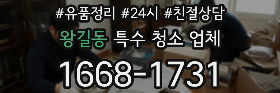 왕길동 특수 청소 업체