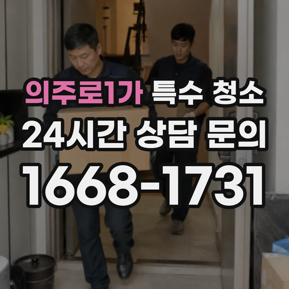 의주로1가 특수 청소