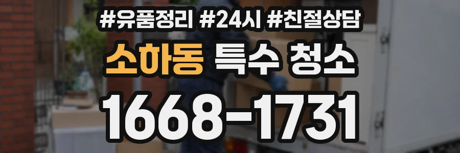 소하동 특수 청소