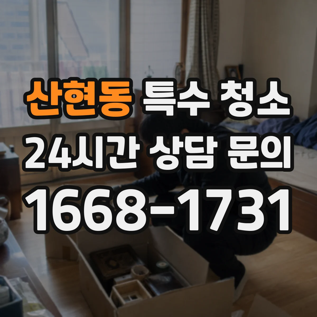 산현동 특수 청소