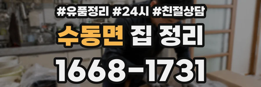 수동면 집 정리