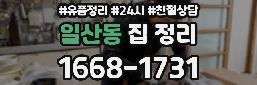 일산동 집 정리
