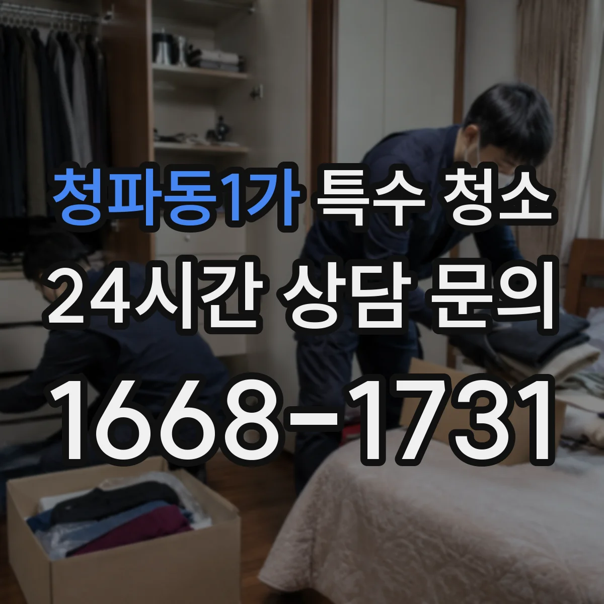 청파동1가 특수 청소