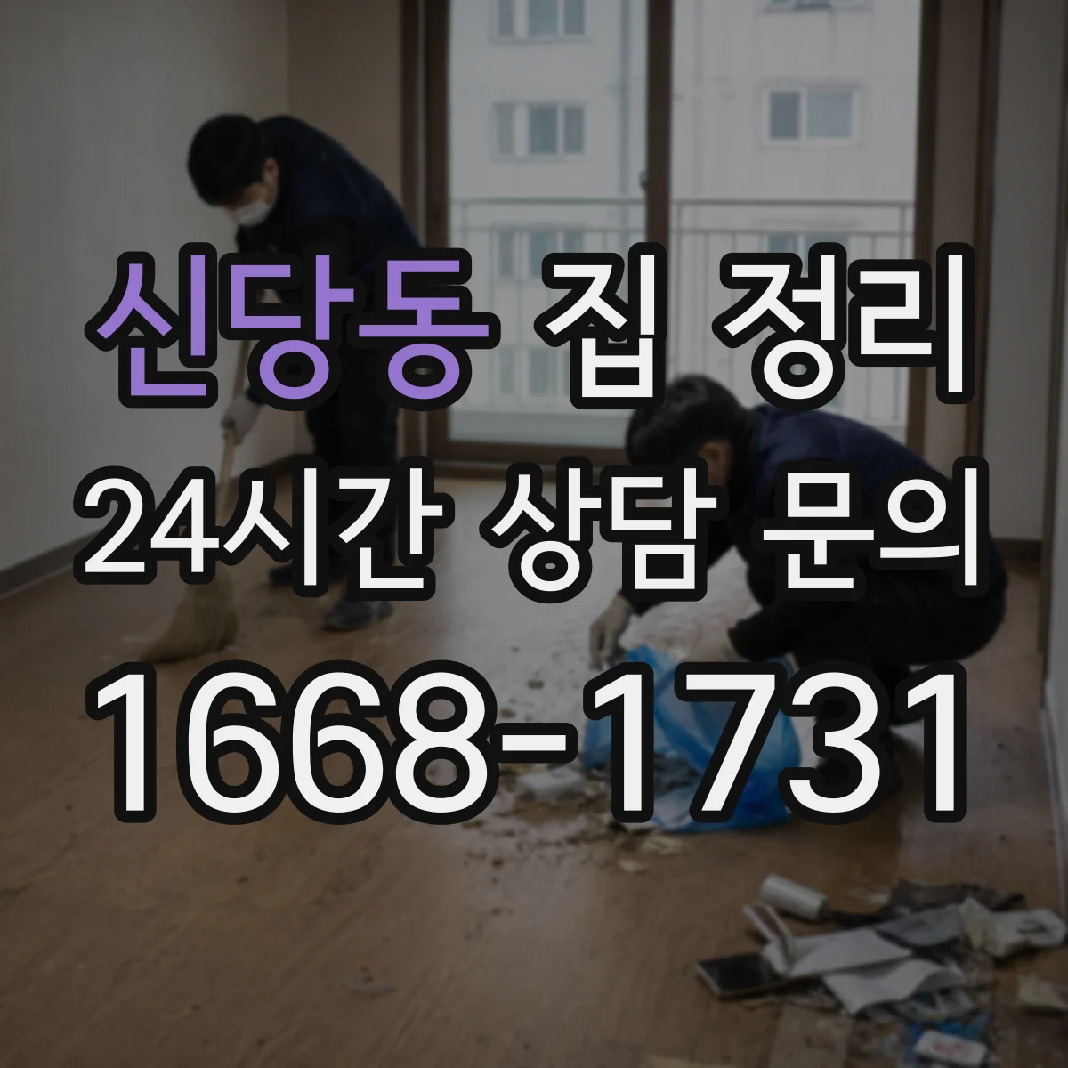 신당동 집 정리