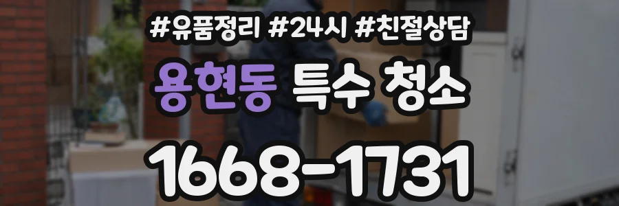 용현동 특수 청소