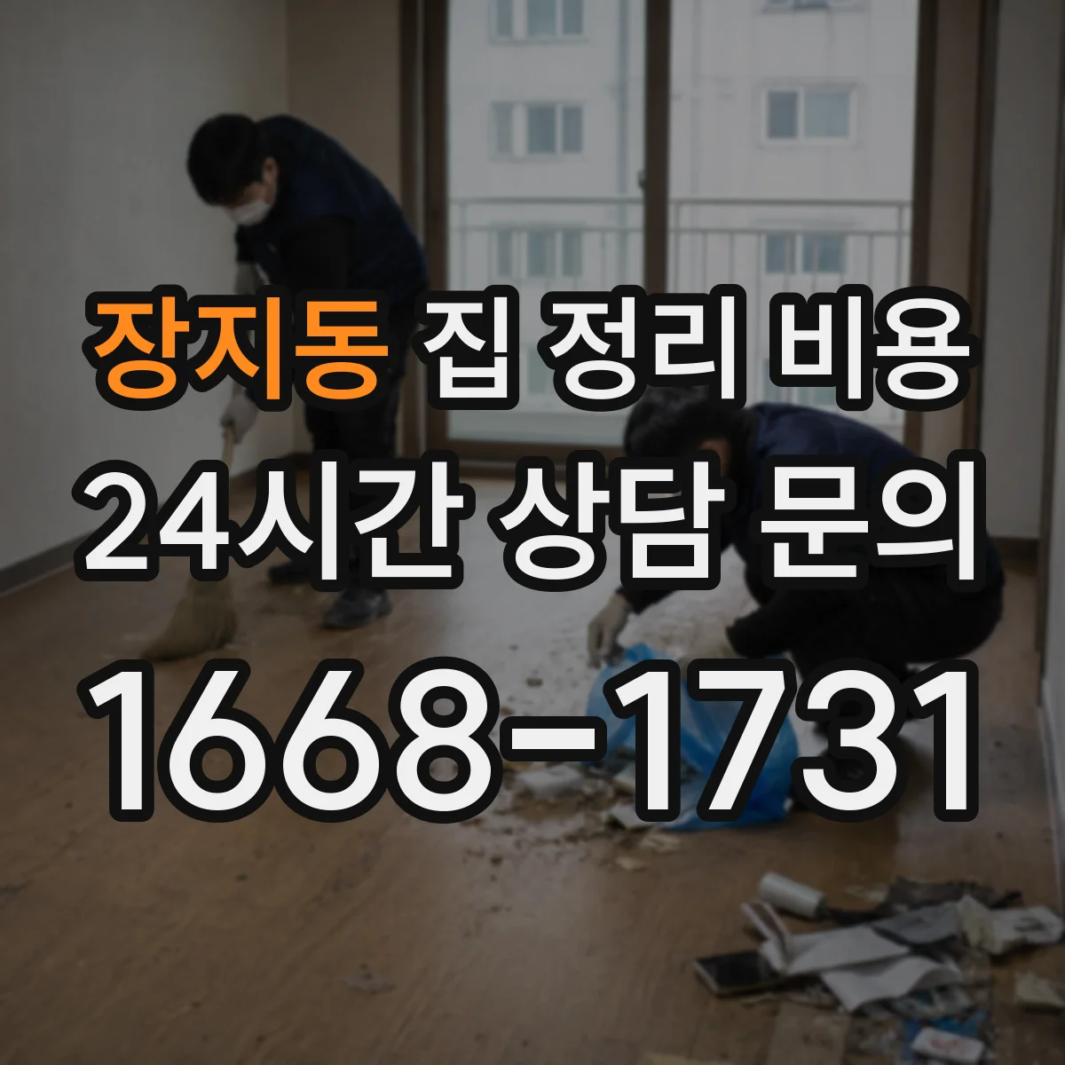 장지동 집 정리 비용