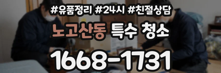 노고산동 특수 청소