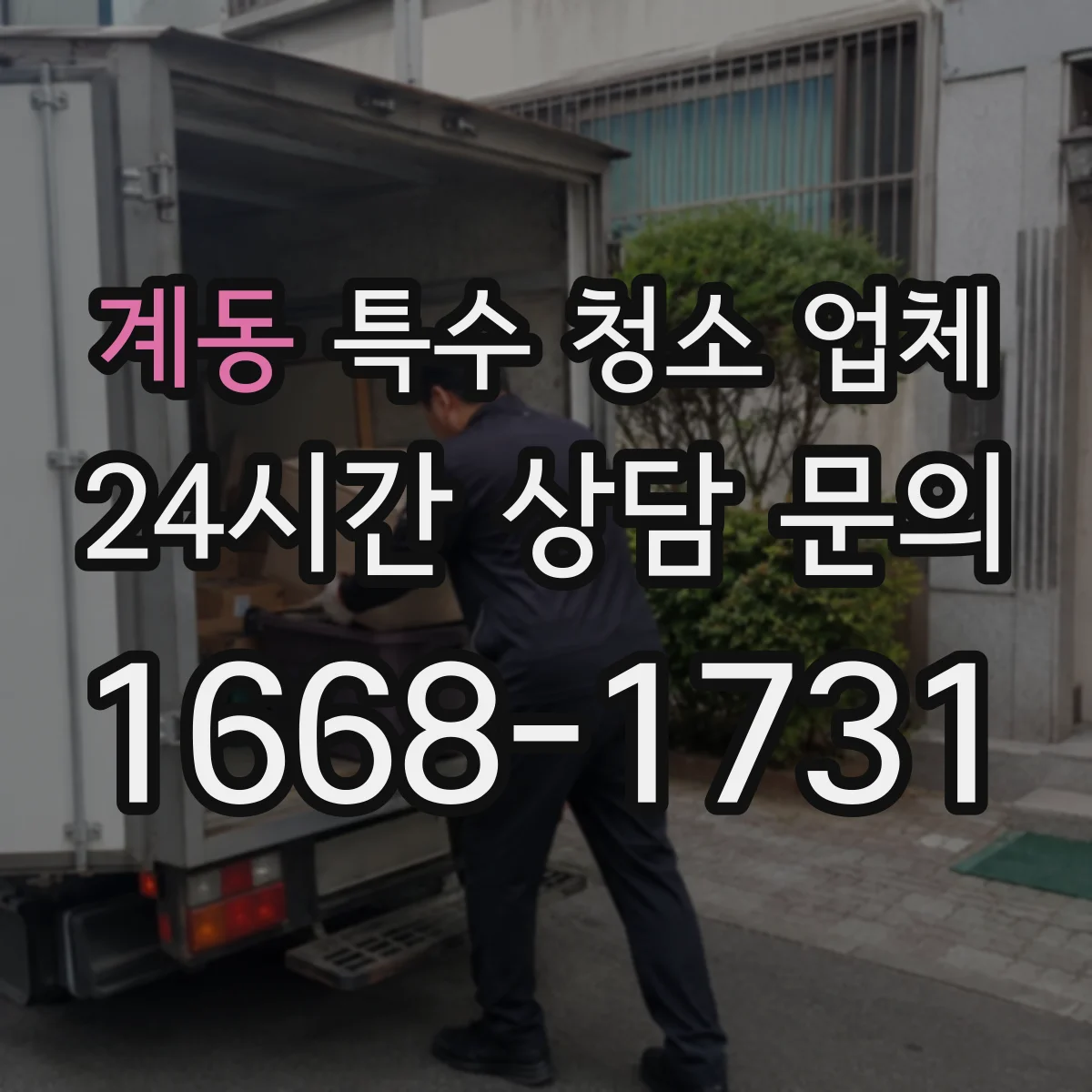 계동 특수 청소 업체