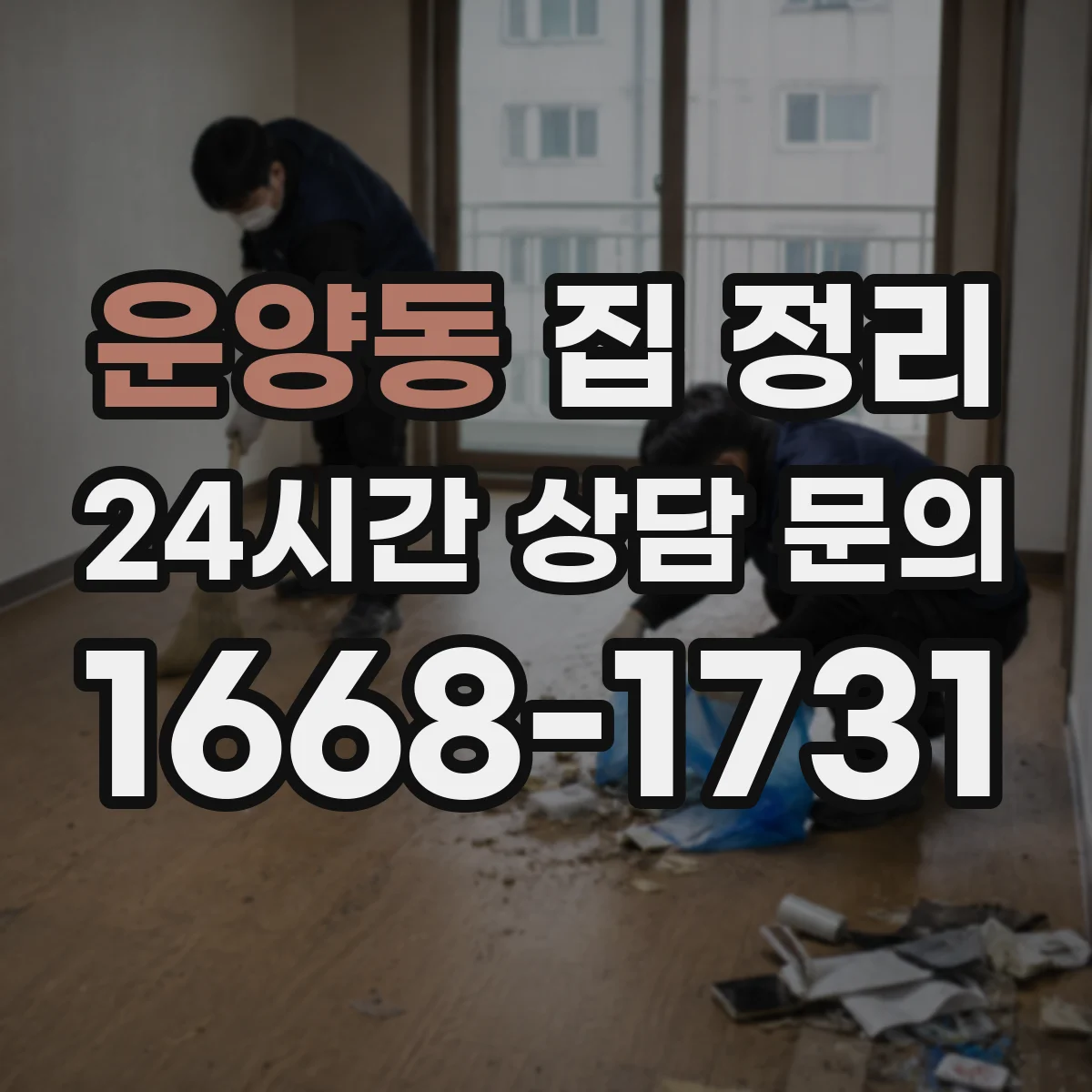 운양동 집 정리