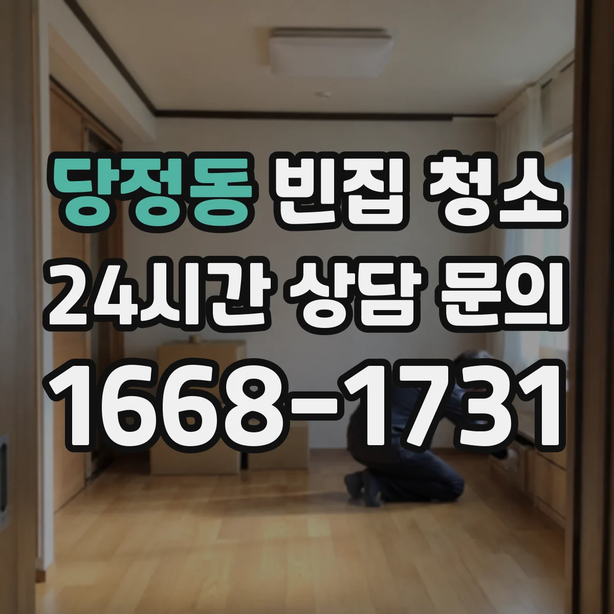 당정동 빈집 청소
