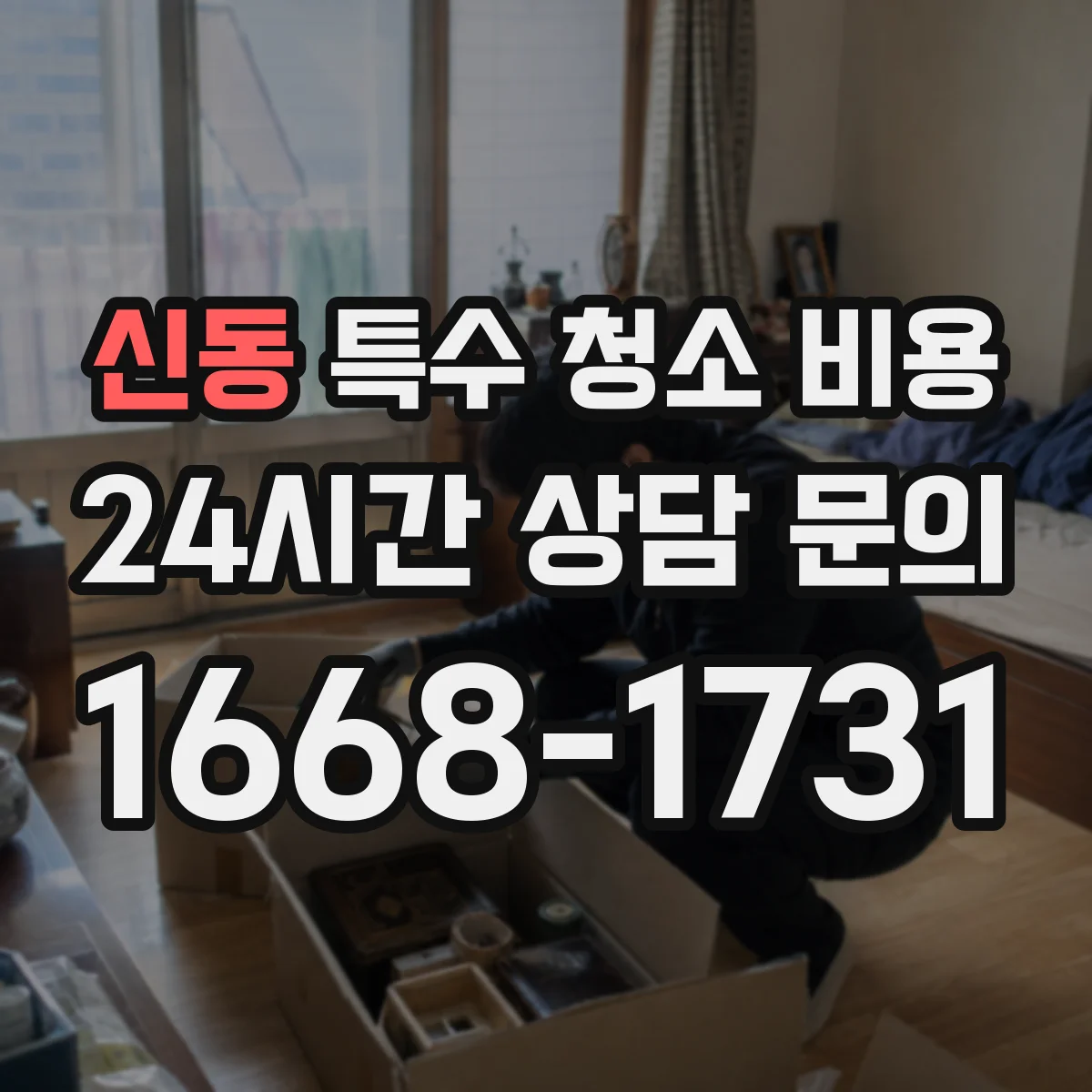 신동 특수 청소 비용