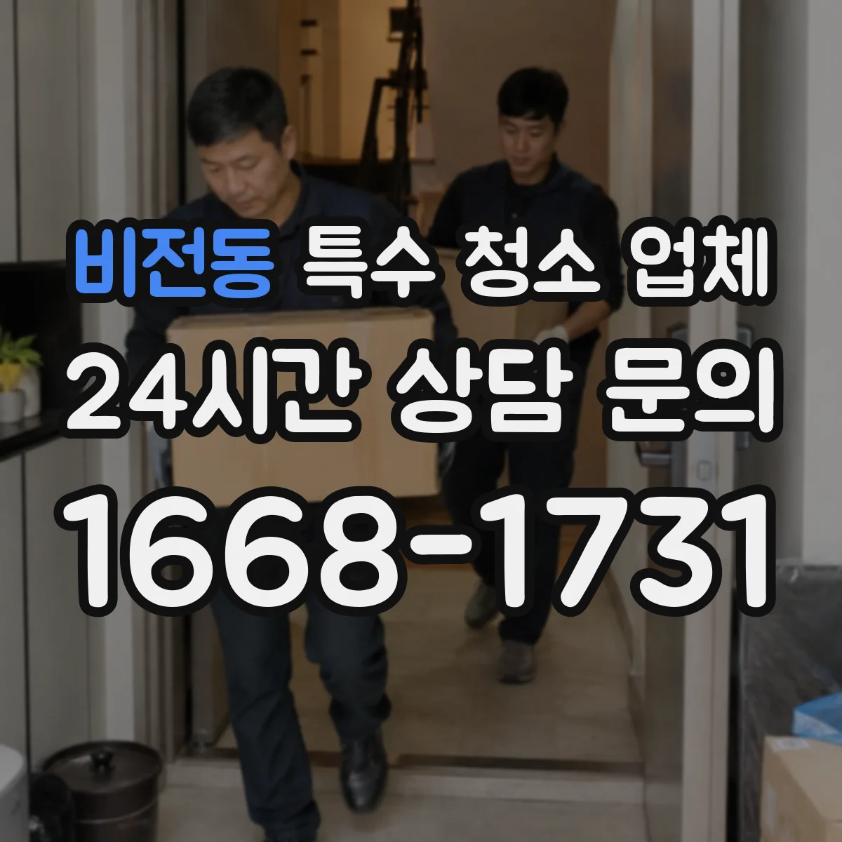 비전동 특수 청소 업체