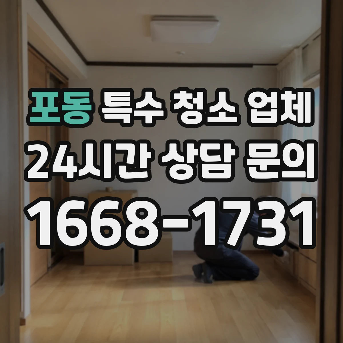 포동 특수 청소 업체